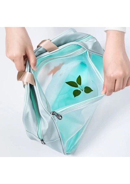 Kedi Küçük Tarzı Kuru ve Islak Su Geçirmez Banyo Kozmetik Çantaları Kadın Şeffaf Makyaj Günlük Tuvalet Eşyaları Depolama Düzenleyici Büyük Kapasiteli Yıkama Torbası (Yurt Dışından) fırsatları