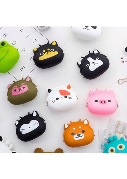 L Tarzı Ute Yeni Kız Mlicone Bozuk Para Cüzdanı Hayvanlar Küçük Değişim Cüzdan Çanta Kadın Anahtar Cüzdan Para Çantası Çocuklar Çocuklar Için Hediyeler (Yurt Dışından) modelleri