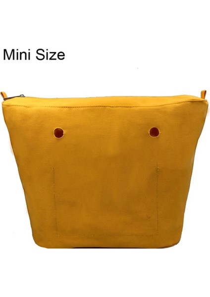 Açık Sarı Mini Tarzı Yeni Claze Katı Su Geçirmez Ekleme Iç Astar Ekleme Fermuarlı Cebi Obag O Çanta Çanta Silikon Paketi Aksesuarları Için (Yurt Dışından)