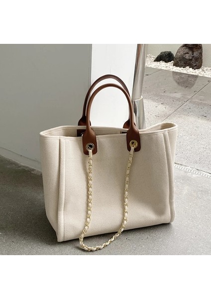 Zincir Kayış Stili Yok 37X31X15CM Wome Için Yeni Kanvas Omuz Çantaları Büyük Kapasiteli Bayanlar Çanta Kadın 2 Boyutlu Çantalar ve Çanta Büyük Alışveriş Çantası Ana Kesesi (Yurt Dışından) fiyatları