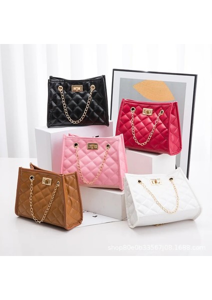 Siyah Stil Mını Kadın Çanta Yeni Kızın Çapraz Vücut Omuz Çantaları Küçük Çantalar ve Çantalar Crossbody Çanta Zincir Hediye (Yurt Dışından) fiyatları