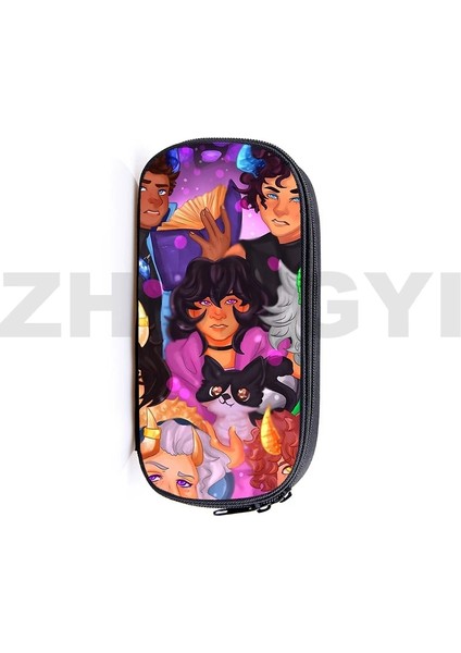APHMAU39 Tarzı Moda Anime Aphmau Kalem Kutusu Kutusu Kırtasiye Depolama Kozmetik Kutuları Kalem Çantası Depolama 3D Aphmau Merch Makyaj Çantası Bir Kedi Olarak (Yurt Dışından)