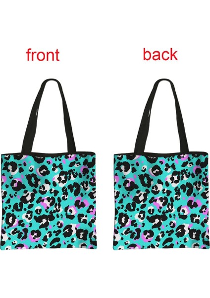 SSTDWENLU05CW Tarzı 34CMX34CM Kaplan Leopar Timsah Zebra Çizgili Baskı Omuz Çantaları Kadın Moda Çanta Seyahat Tote Çanta Bayanlar Yeniden Kullanılabilir Alışveriş Çantası (Yurt Dışından) fiyatları