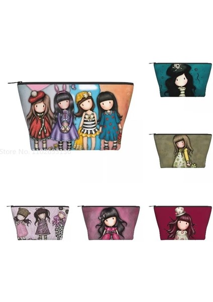 No.6 Stili 12X20CM Santoro Gorjuss Bebek Makyaj Çantası Kadınlar Için Seyahat Kozmetik Organizatör Sevimli Karikatür Kız Depolama Makyaj Çantaları (Yurt Dışından) fiyatları