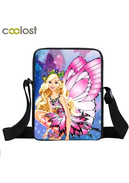 XKBHD22 Stili 23CM17CM6CM Güzel Kelebek Bayanlar Omuz Çantası Mesenger Çanta Kadın Çanta Crossbody Çanta Seyahat Kızlar Için Küçük Satchel Bookbags (Yurt Dışından)
