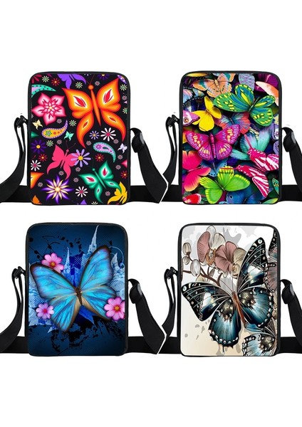 XKBHD22 Stili 23CM17CM6CM Güzel Kelebek Bayanlar Omuz Çantası Mesenger Çanta Kadın Çanta Crossbody Çanta Seyahat Kızlar Için Küçük Satchel Bookbags (Yurt Dışından) fiyatları