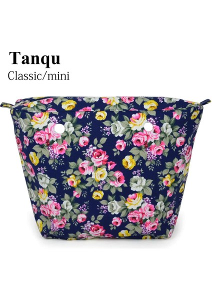 Nc-Cl-12 Stili Tanqu Yeni Renkli Su Geçirmez Iç Astar Klasik Mini Obag Için Fermuarlı Cebi O Çanta Için Tuval Iç Cebi (Yurt Dışından) indirimleri