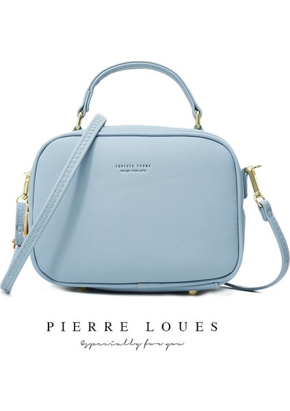 Mavi Tarzı Vintage Crossbody Pu Leather Cell Phone Shoulder Bag Messenger Bags Fashion Daily Use For Women Wallet Handbags (Yurt Dışından)