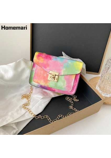 D-2 Stili Homemari Kadın Çantaları Lüks Omuz Üzerinde Küçük Flap Crossbody Messenger Çanta Kız Kadın Çantaları Bayanlar Telefon Çanta (Yurt Dışından)