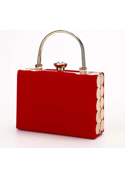 Siyah3 Tarzı Zarif Kadife Sert Yüzey Kadın Akşam Çantaları Dikdörtgen Kutu Çanta Çanta Siyah Kırmızı Moda Parti Manşonları Bayanlar Bolsa Feminina (Yurt Dışından) fiyatları