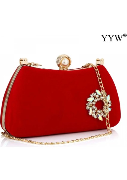 Siyah3 Tarzı Zarif Kadife Sert Yüzey Kadın Akşam Çantaları Dikdörtgen Kutu Çanta Çanta Siyah Kırmızı Moda Parti Manşonları Bayanlar Bolsa Feminina (Yurt Dışından) indirimleri