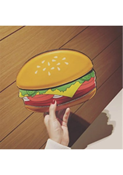 D Stili Yaratıcı Stil Kadın Hamburger Dondurma Omuz Çantaları Cupcake Pu Zincirler Çantalar Sevimli Hamburger Patlamış Mısır Kızartması 3D Postacı Çantaları (Yurt Dışından)