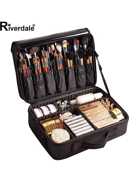 Mini Gül Kırmızı Stili Profesyonel Makyaj Çantası Kadın Uitcase Organizatör Kozmetik Büyük Seyahat Kadınlar Için Makyaj Çantası Depolama Bolso Muje (Yurt Dışından) fiyatları
