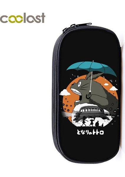 QBBTOTORO01 Stili Karikatür Totoro Uzakta Kozmetik Çantası Sevimli Kalem Çantası Erkek Kız Kalem Kutusu Çocuklar Kalem Kutusu Çocuk Kırtasiye Çantaları (Yurt Dışından)