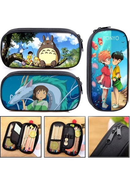QBBTOTORO01 Stili Karikatür Totoro Uzakta Kozmetik Çantası Sevimli Kalem Çantası Erkek Kız Kalem Kutusu Çocuklar Kalem Kutusu Çocuk Kırtasiye Çantaları (Yurt Dışından) fiyatları