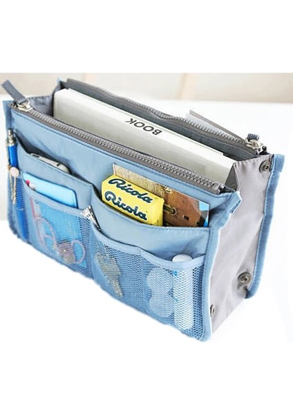 Sarı Stil Çanta Organizatör Eklemek Çanta Çanta Organizatörleri Içinde Tote Pocketbook Kadın Hemşire Naylon Çok Fonksiyonlu Kozmetik Saklama Çantası (Yurt Dışından) fırsatları