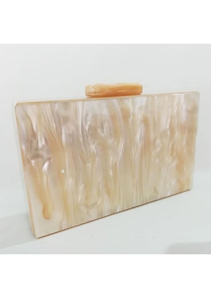 Ordu Yeşili Tarzı 18 cm Renkli Çizgili Birçok Inci Renk Akrilik Toka Kadın Omuz Kılıf Çanta Kadın Flap Akşam Çanta Cüzdan Parti Evneing Çanta (Yurt Dışından) fırsatları