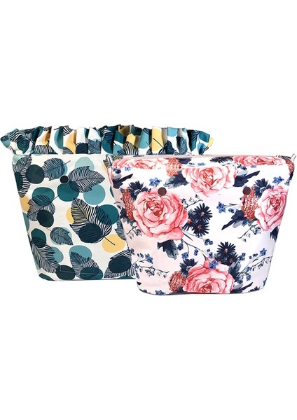 Klasik 3 Tarzı Klasik Mini Obag Için Renkli Baskı Iç Fermuarlı Cebi, O Çanta Için Iç Su Geçirmez Kaplamalı (Yurt Dışından) fiyatları