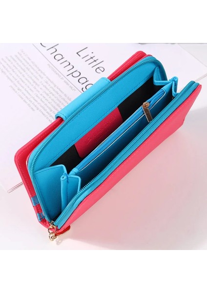 Gülkırmızı Tarzı Lüks Tasarımcı Ünlü S Uzun Kadın Cüzdan Kart Sahibinin Kadın Debriyaj Kadın Çanta Madeni Para Para Çantası Cüzdan Cuzdan Portomonee (Yurt Dışından) indirimleri