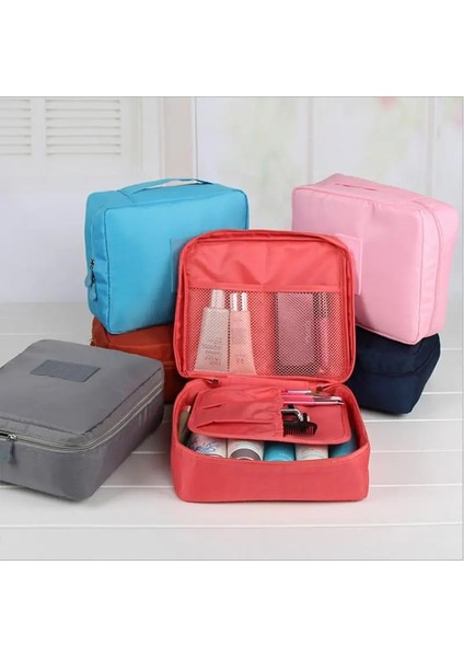 No.9 Stili Yeni Tuvalet Organizatör Kozmetik Çantaları Kız Açık Seyahat Makyaj Çantası Kadın Kişisel Hijyen Su Geçirmez Tote Güzellik Çantası (Yurt Dışından) modelleri