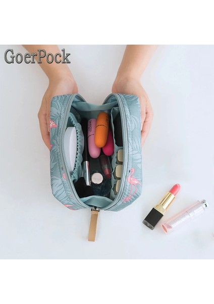 No.8 Tarzı L Boyutu Moda Açık Kız Mini Kadın Kozmetik Çantası Tuvalet Organizatör Su Geçirmez Kadın Depolama Makyaj Çantası Kılıfları Yıkama Kitleri Hediyeler (Yurt Dışından) modelleri