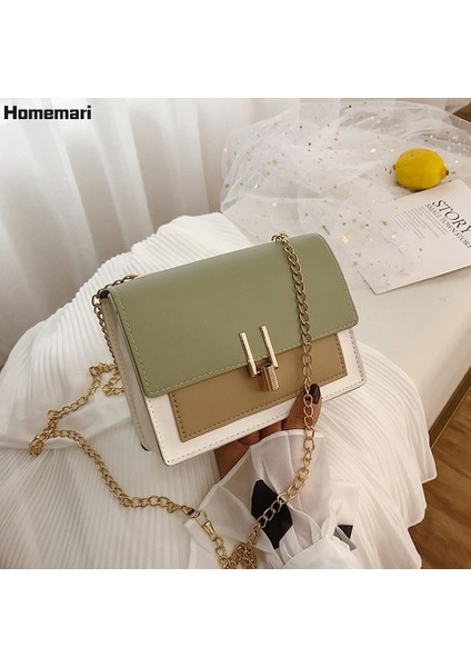 A-3 Tarzı Homemari Kadın Çantaları Lüks Omuz Üzerinde Küçük Flap Crossbody Messenger Çanta Kız Kadın Çantaları Bayanlar Telefon Çanta (Yurt Dışından)
