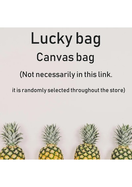 Şanslı Çanta Stili Kadın Çantası Ge Etkisi Karikatür Alışveriş Çantaları Moda Y2K Kanvas Çanta Japon Harajuku Büyük Kapasiteli Vintage Kadın Omuz Çantası (Yurt Dışından)