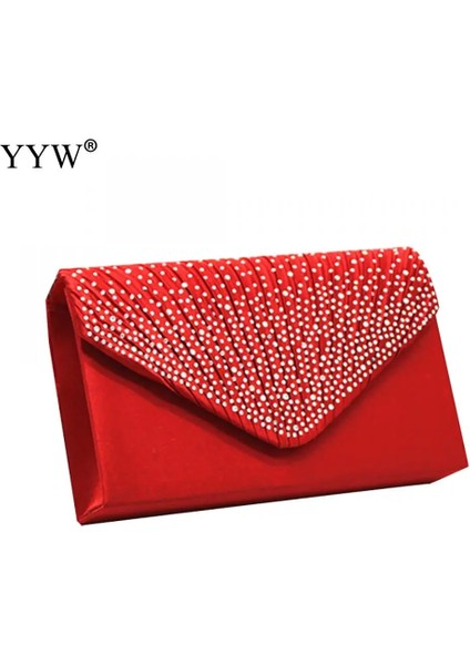 Beyaz Stil 14 Renk Kadın Düğün Debriyaj Lüks Çanta Kadın Çanta Tasarımcısı Zarf Debriyaj Çanta Kadın Sarı Akşam Parti Balo Çanta (Yurt Dışından) indirimleri