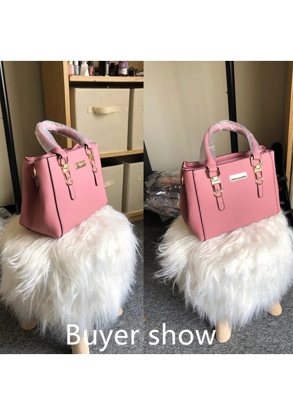 D Pembe Tarzı Pu Deri Çanta Kadınlar Için Kız Moda Püskül Messenger Çanta Topu Bolsa Kadın Omuz Çantaları Bayanlar Parti Crossby Çanta (Yurt Dışından)