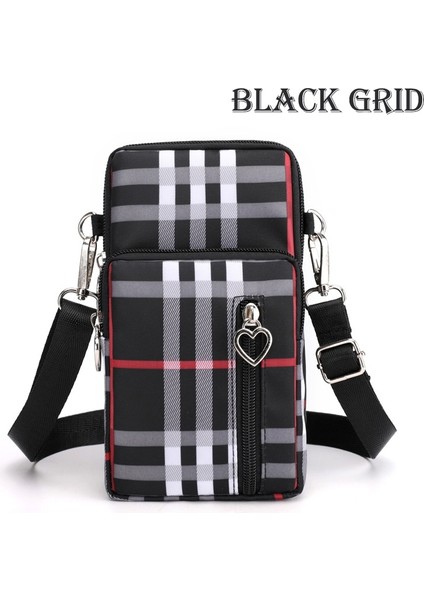 Arka Izgara Stili Yeni Kadın Su Geçirmez Çanta Omuz Askısı Messenger Göğüs Çanta Cüzdan Çok Işlevli Cep Telefonu Çantası Sikke Çanta Kadınlar Için Çantalar (Yurt Dışından)