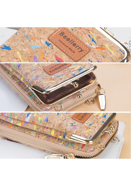 CK003-319 Stili 2022 Yeni Moda Kadın Cüzdan Ahşap Tahıl Zinciri Uzun En Li Kart Sahibinin Klasik Kadın Çanta Fermuar Cüzdan Kadınlar Için (Yurt Dışından) fırsatları