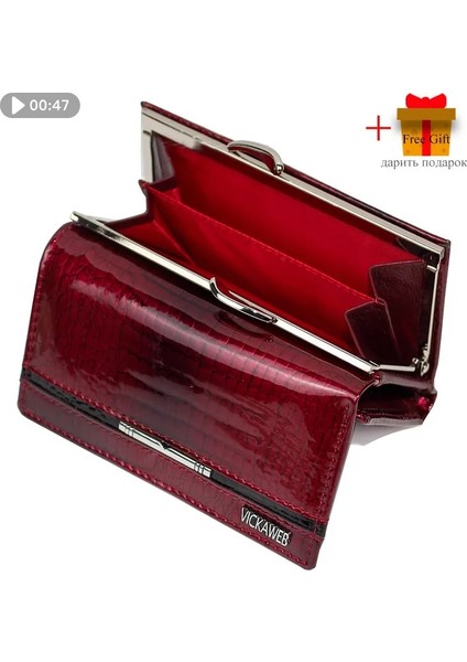 AE308-KIRMIZI Stil Ücretsiz Hediye Küçük Sevimli Cüzdan Kadınlar Için Moda Mini Çanta Kadın Rugan Bayan Tasarımcı Kısa Kırmızı Kadın Kart Sahibinin (Yurt Dışından) fiyatları