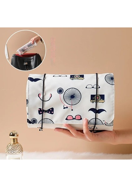 Şarap Kırmızısı Stili Yeni Çok Fonksiyonlu Kozmetik Çantası Wome Moda Seyahati Için Ayrılabilir Büyük Kapasiteli Makyaj Çantaları ve Kullanışlı Yıkama Çantaları (Yurt Dışından) fırsatları