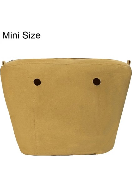 Sarı 2 Mini Tarzı Yeni Claze Katı Su Geçirmez Ekleme Iç Astar Ekleme Fermuarlı Cebi Obag O Çanta Çanta Silikon Paketi Aksesuarları Için (Yurt Dışından)