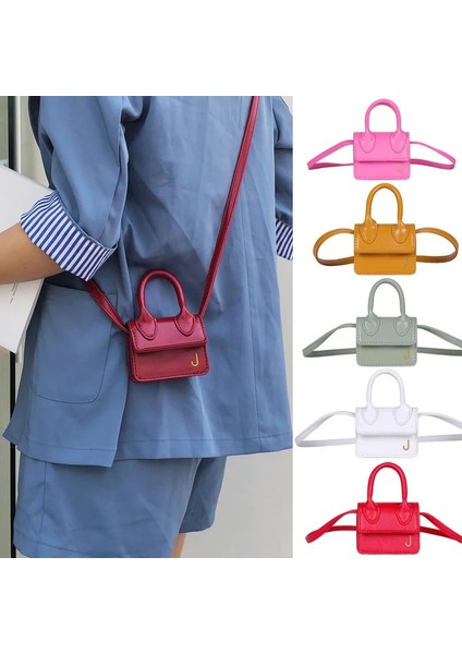 Gül Tarzı Lüks Saplı Mini J Çanta Çantalar Çanta Kadın Tasarımcı Küçük Omuz Crossbody Çanta Kadın Ruj Çanta Kılıf (Yurt Dışından) fiyatları