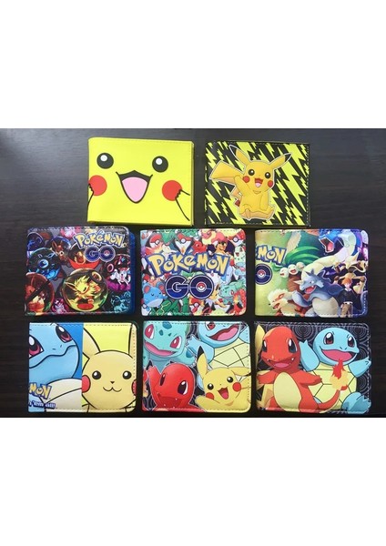 No.20 Tarzı Pokemon Anime Karikatür Çanta Pikachu Erkek ve Kız Cüzdan Snorlax Charmander Sevimli Karikatür Küçük Çanta Çanta Oyuncak Çanta Hediye Cüzdanları (Yurt Dışından)