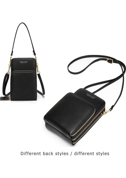 7488 Koyu Mavi Stil Renkli Cep Telefonu Çantası Moda Günlük Kullanım Kart Sahibinin Kadınlar Için Küçük Yaz Omuz Çantası (Yurt Dışından) modelleri