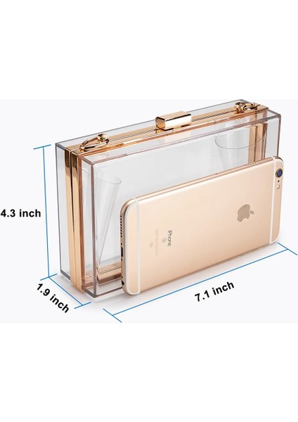 Kırmızı Stil Kadınlar Akrilik Şeffaf Çanta Sevimli Şeffaf Crossbody Çanta Lucite Çantaları Görmek Akşam Debriyaj Etkinlikleri Stadyum Onaylandı (Yurt Dışından) fırsatları