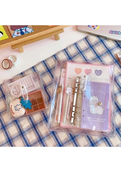 No.3 Tarzı Moda Büyük Boy Şeffaf Su Geçirmez Kızlar Sarma Kozmetik Çantası Makyaj Çantası Çanta Organizatör Saklama Kılıfı Tuvalet Yıkama Torbası (Yurt Dışından) indirimleri