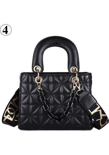 4 Haki Stili L Beden Wome Için Lüks Tasarım Bez Çantalar Yeni Moda Çantalar Bayan Omuz Çantaları Trend Lingge Zinciri Crossbody Çanta ve Çanta (Yurt Dışından) fiyatları