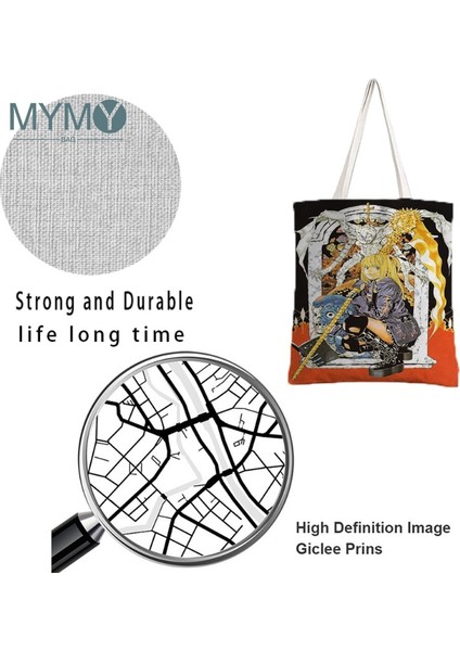 No.8 Tarzı 23X27CM Santoro Gorjuss Omuz Çantası Karikatür Kız Baskılı Kanvas Tote Çanta Kadın Rahat Seyahat Plaj Çanta Katlanabilir Eko Alışveriş Çantaları (Yurt Dışından) fırsatları