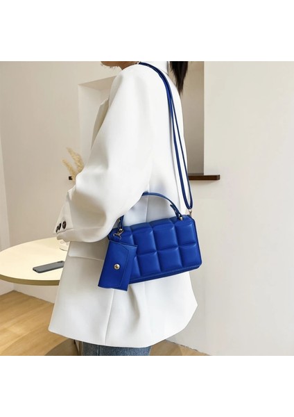 Beyaz Stil Kadın Küçük Yeşil Çanta Tasarımcısı Sarı Deri Omuz Çantası Saplı Mavi Çanta Crossbody Çanta Wome Yeni (Yurt Dışından) fırsatları