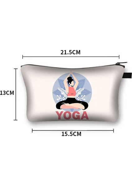 SHZBYOGA18W Tarzı Yoga Namaste Baskı Kozmetik Durumda Buda Çakra Makyaj Çantaları Bayanlar Makyaj Çantası Düzenleyici Fermuarlı Kese Kadın Ruj Çanta Hediye (Yurt Dışından) fiyatları