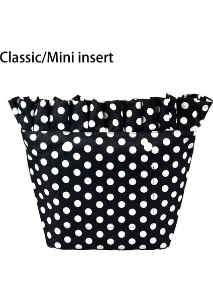 Klasik 8 Tarzı Yeni Kompozit Dimi Kumaş Klasik Mini Su Geçirmez Fırfır Plise Obag Accesorios O Çanta Için Iç Ekleme Fermuarlı Cebi (Yurt Dışından) fiyatları