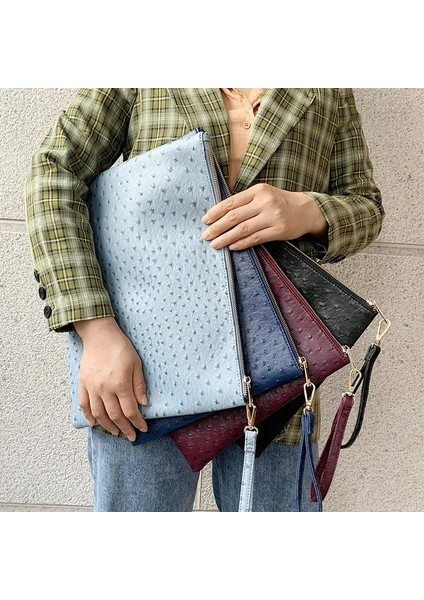 Kırmızı Küçük Stil Moda Büyük Gri Python Laptop Çantası Fermuarlı Debriyaj Kılıfı Çanta Timsah Devekuşu Zarf Bileklik Çanta Çanta (Yurt Dışından) modelleri