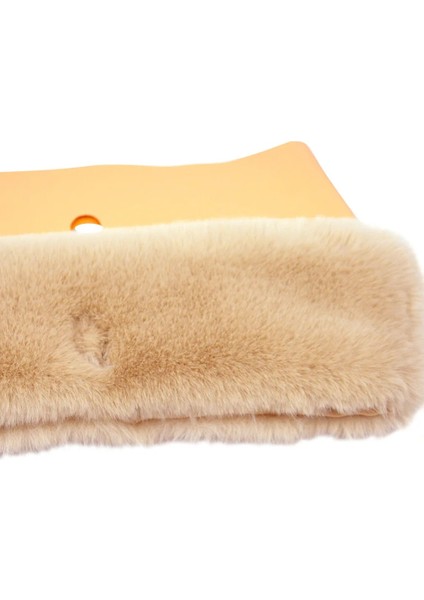 Gök Mavisi Klasik Tarz Yeni Faux Rex Tavşan Kürk Kürklü Termal Peluş O Çanta Dekorasyon Için Düzeltir Klasik Mini Obag Accesorios Kış Sonbahar Çanta (Yurt Dışından) fırsatları