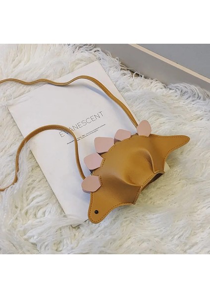 Kırmızı Stil Moda Kızlar Mini Para Çanta Dinozor Tasarım Pu Crossbody Çanta Çocuklar Hediyeler En Iyi Satış-Wt (Yurt Dışından) modelleri