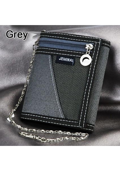 Yeşil Stil Moda Erkek Cüzdan Doğum Günü Hediyesi Tuval Kumaş Kısa Debriyaj Çantalar Erkek Para Çantaları Madeni Paralar Çanta Cüzdan Kartları Kımlık Tutucu Çantalar Burse (Yurt Dışından) fırsatları