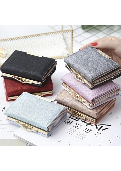 Yeşil Stil 2021 Womey Cüzdan Üç Katlı Cüzdan Cartera Mujer Bayanlar Para Cebi Kadın Çanta Basit El Çantası Portefeuille Femme (Yurt Dışından) indirimleri