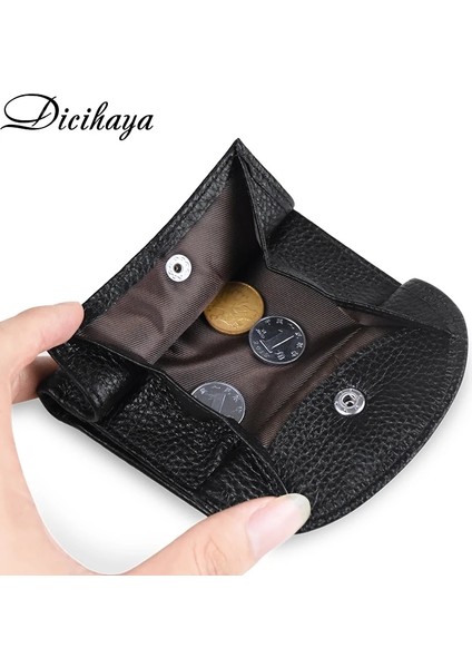 Kutu Stili ile Mor Dıcıhaya Kadın Cüzdanı Küçük ve Ince Deri Çanta Kadın Cüzdan Kartları Sahipleri Kısa Kadın Bozuk Para Cüzdanı Küçük Bayan Cüzdanı (Yurt Dışından)